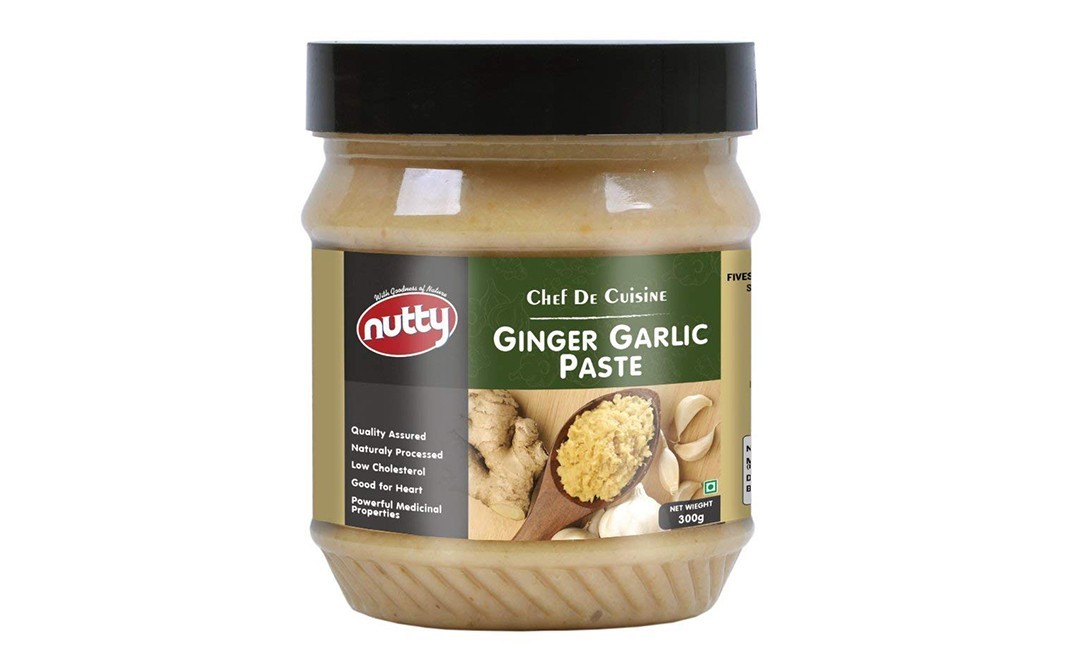 Nutty Ginger Garlic Paste    Plastic Jar  300 grams